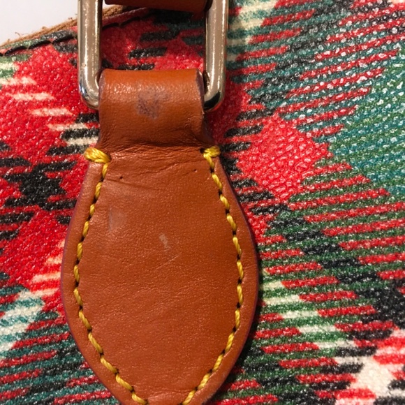 Dooney & Bourke Tartan Plaid Domed Satchel - Picture 10 of 16